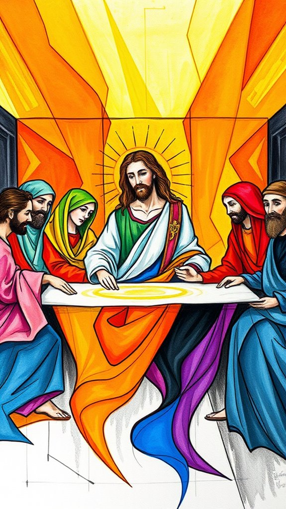 abstract interpretation of last supper