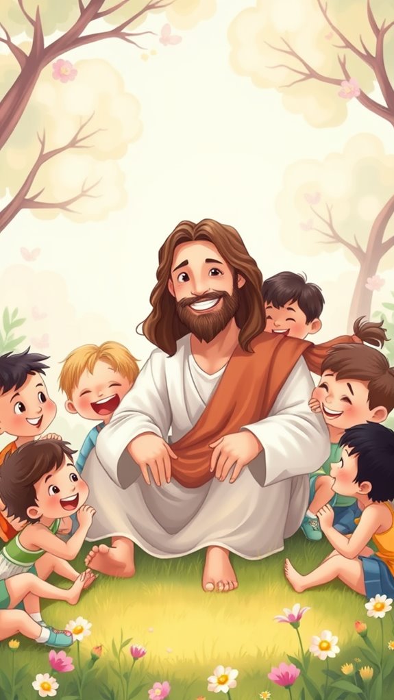 adorable depiction of jesus