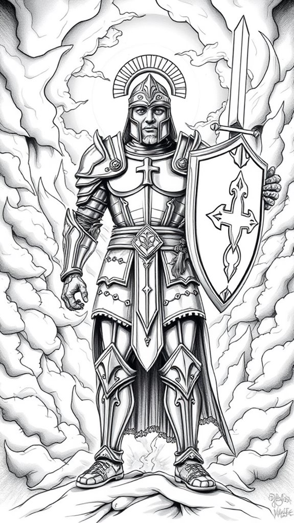 armor of god illustration