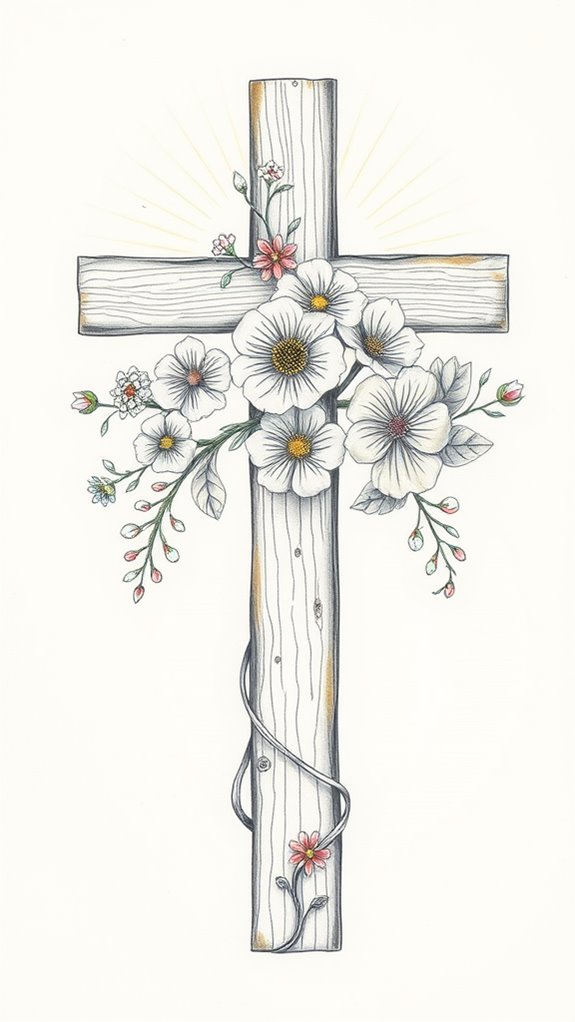 artistic intersecting line technique