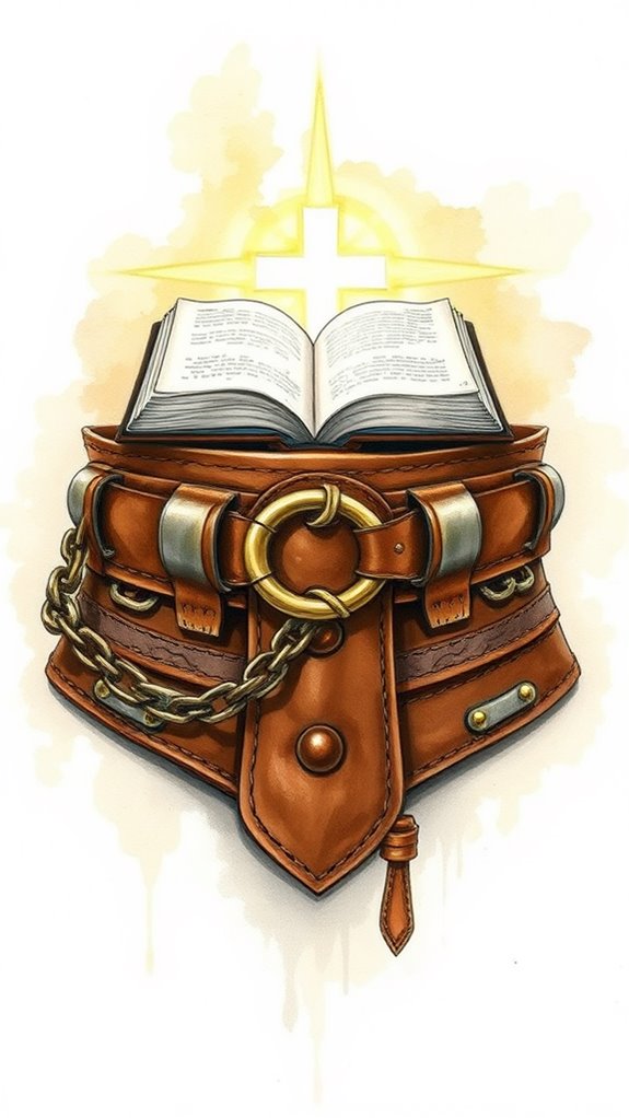 belt symbolizing honesty and integrity