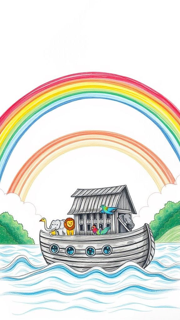 colorful artistic representation created