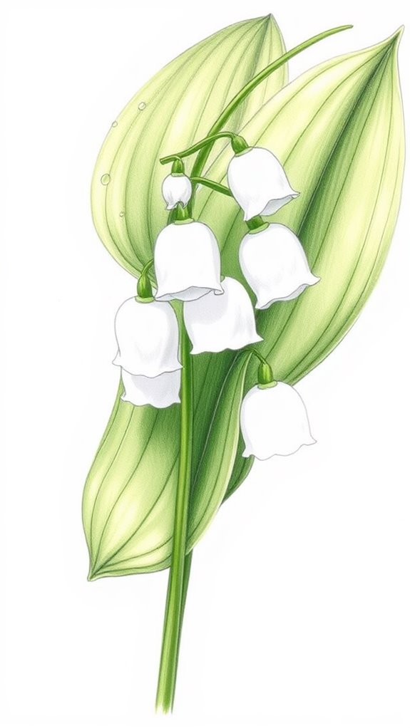 delicate floral illustration concept