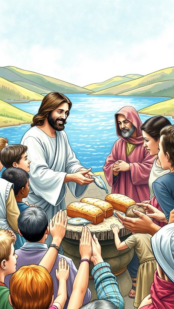 feeding thousands with abundance