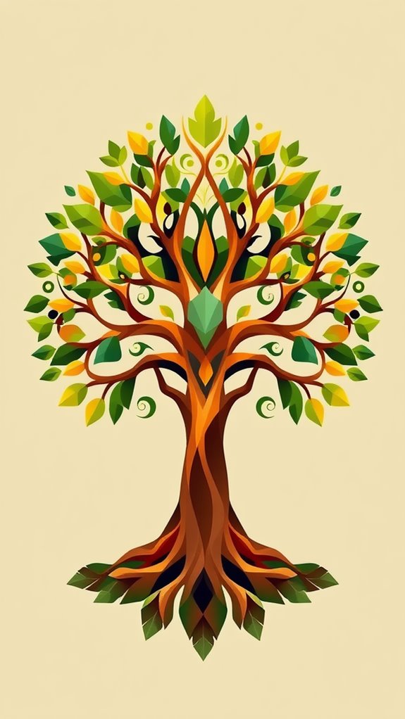 geometric tree of life