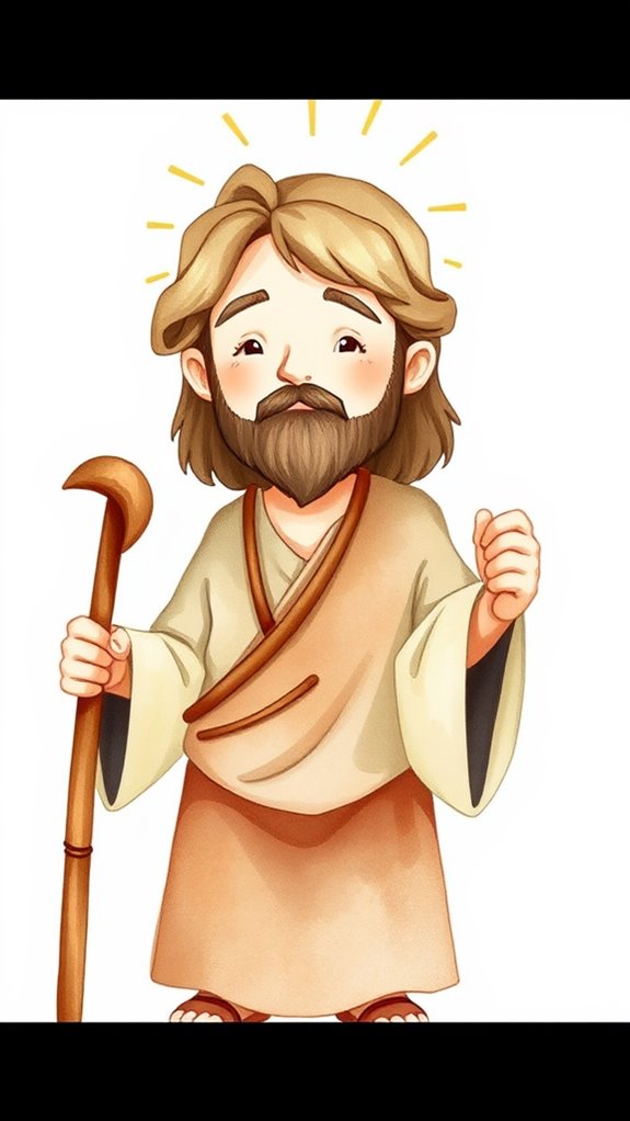 joseph watercolor clipart collection