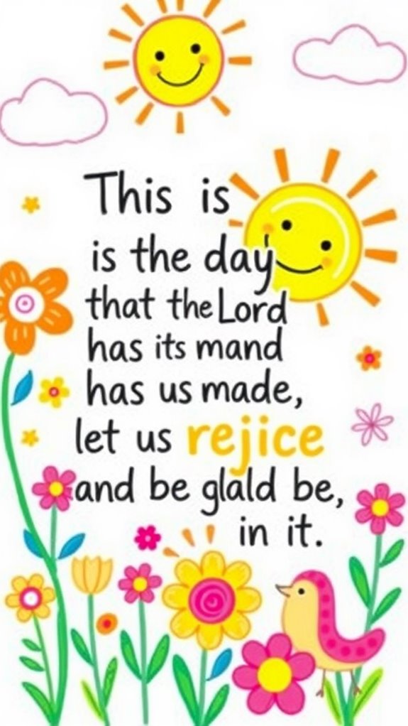 joyful psalm quote art