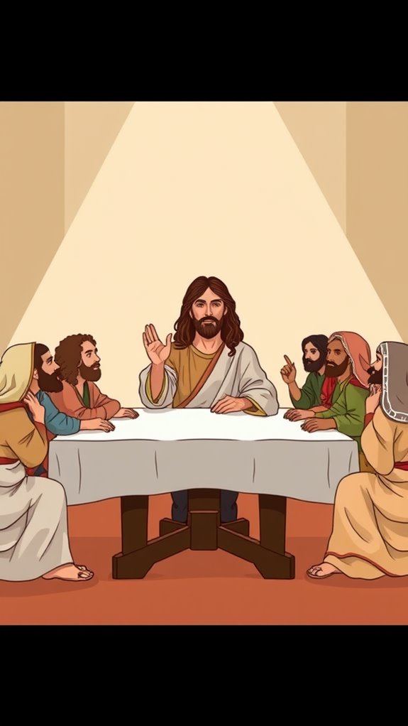 religious artwork representation scene