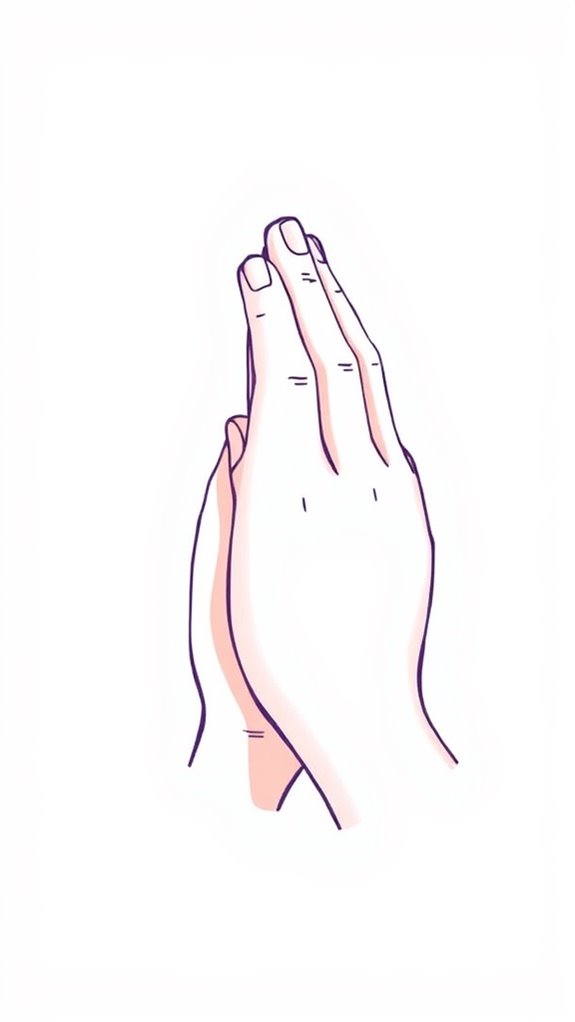 religious symbol prayer gesture