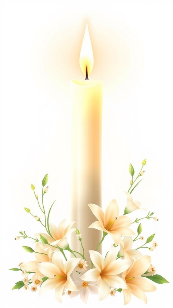 resurrection candle clipart images