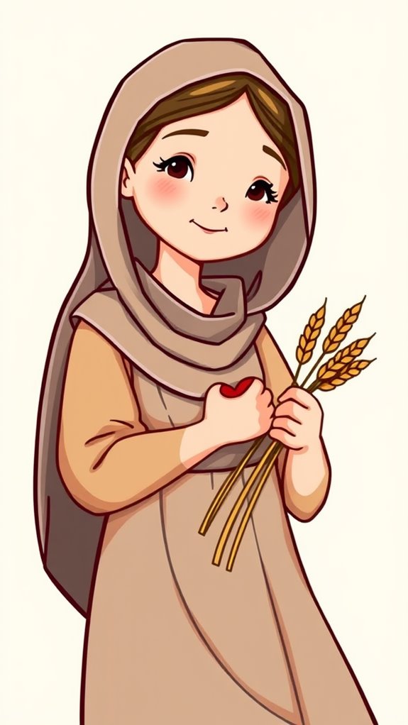 ruth heart clipart design