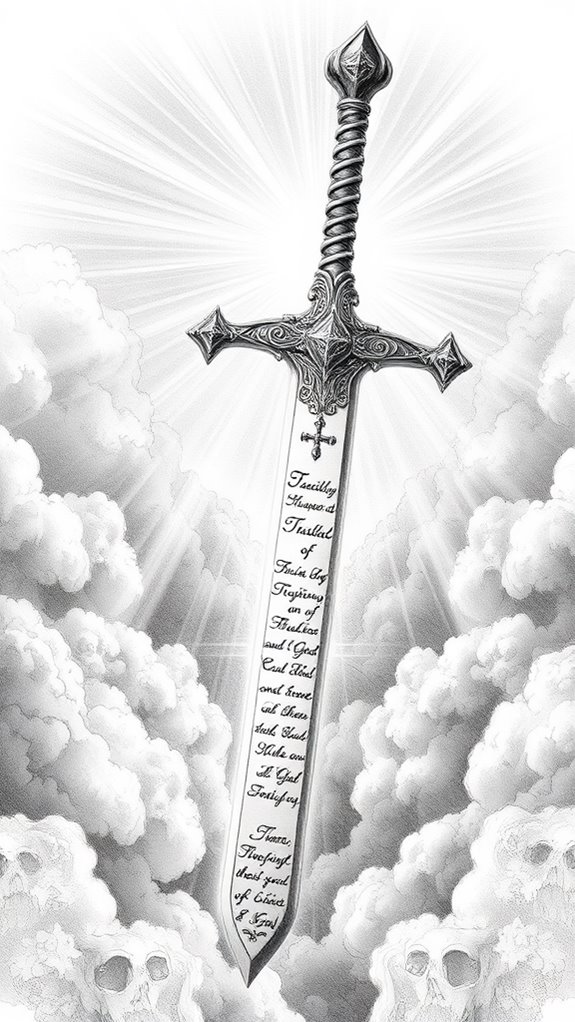 spirit s empowering sword illustration