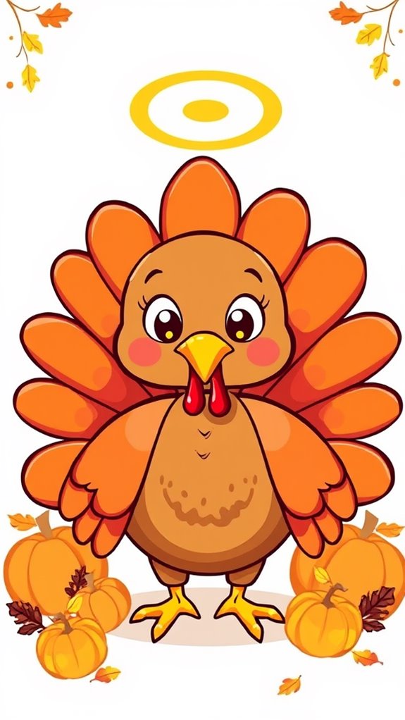 thanksgiving turkey illustration design