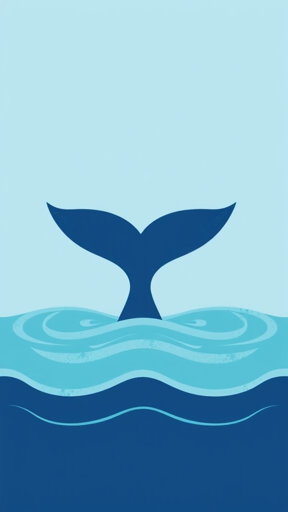whale tail graphic design
