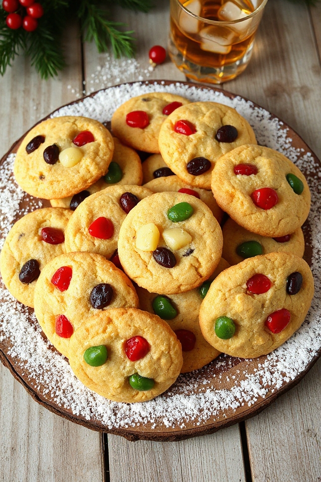 whiskey infused holiday cookie recipe