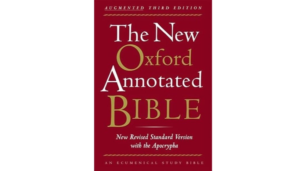 annotated bible with apocrypha