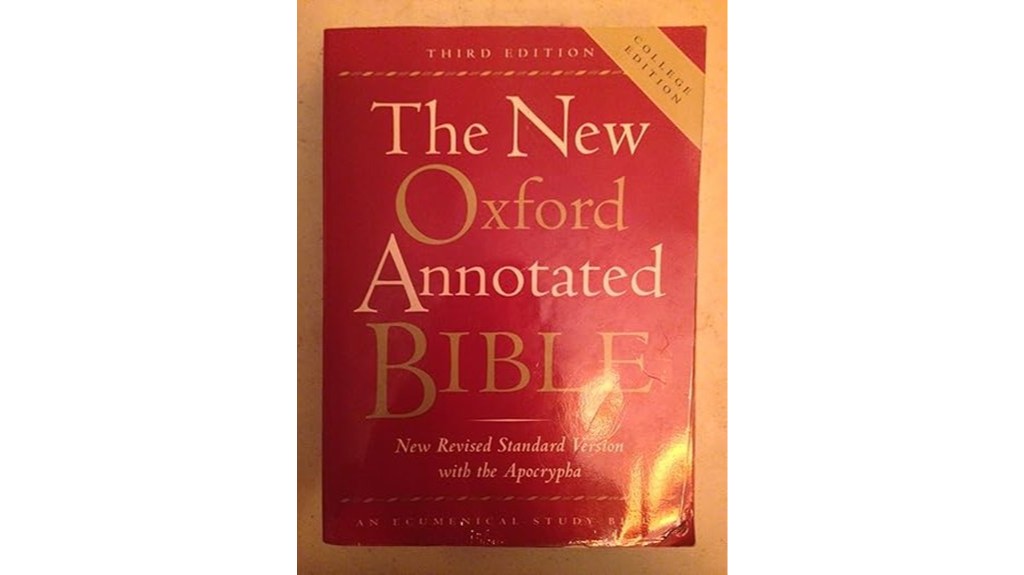 annotated bible with apocrypha
