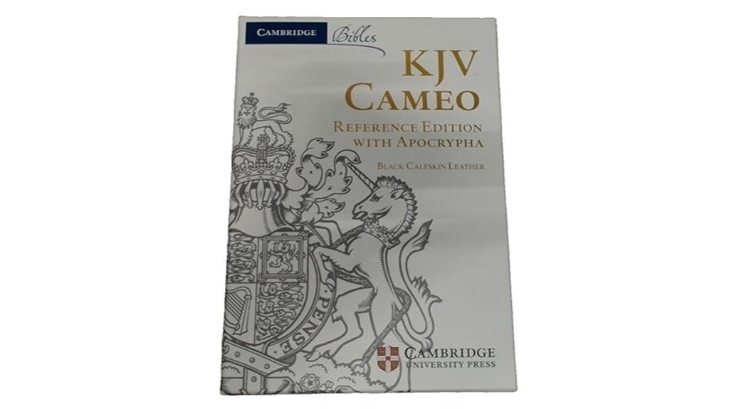 calfskin leather bible with apocrypha