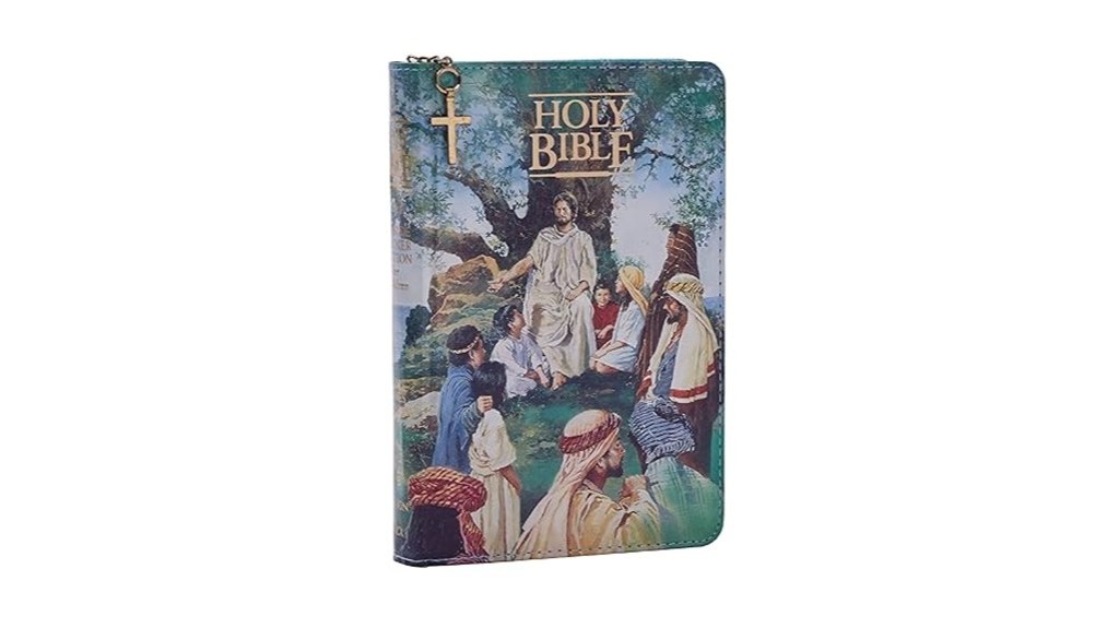 children s bible at seaside