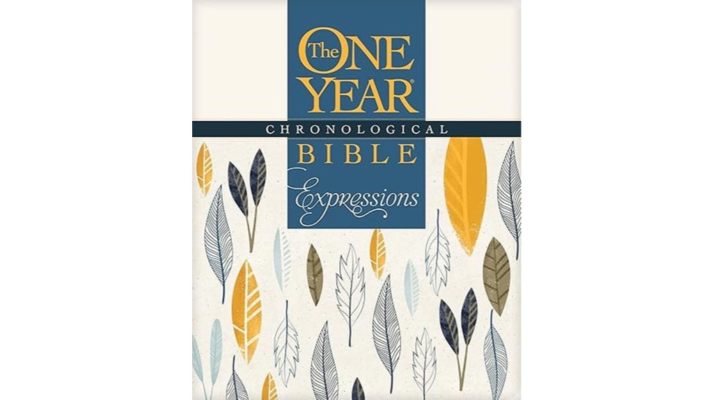 chronological bible in softcover