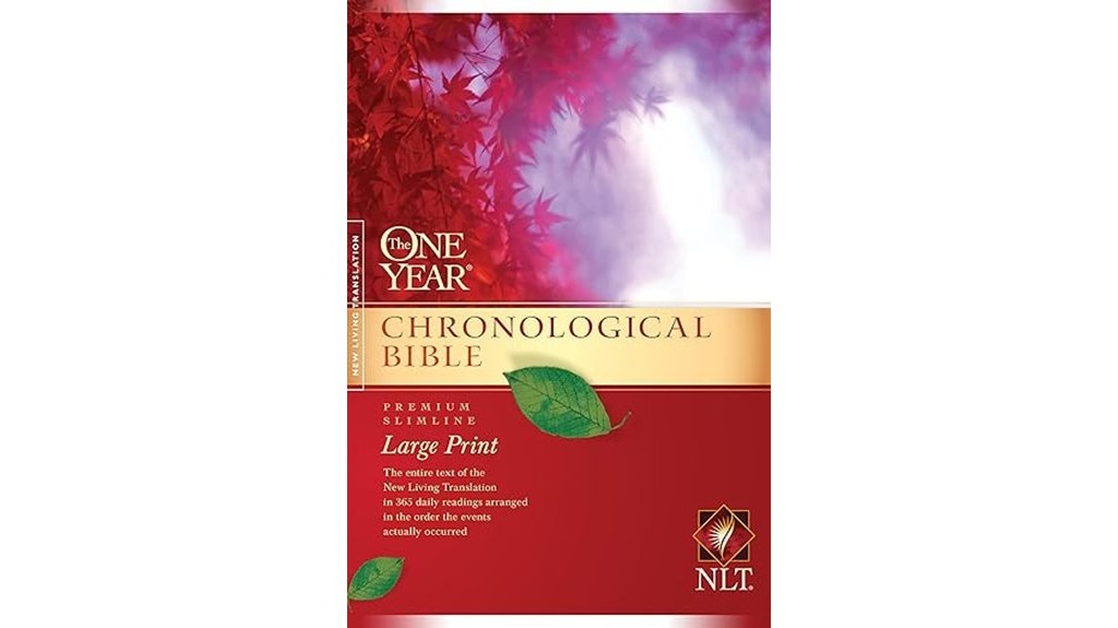 chronological bible large print