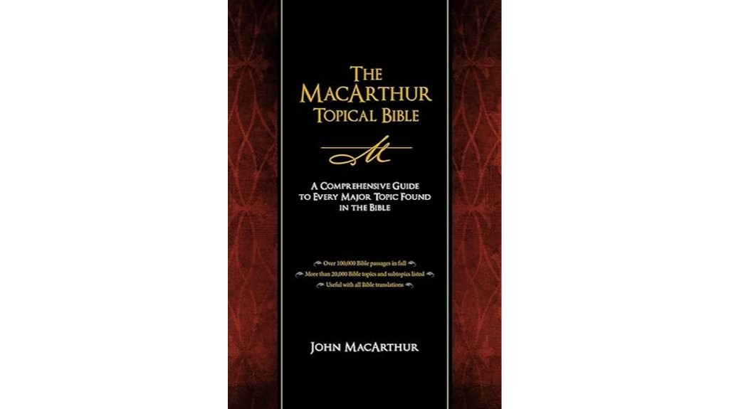 comprehensive bible topic guide