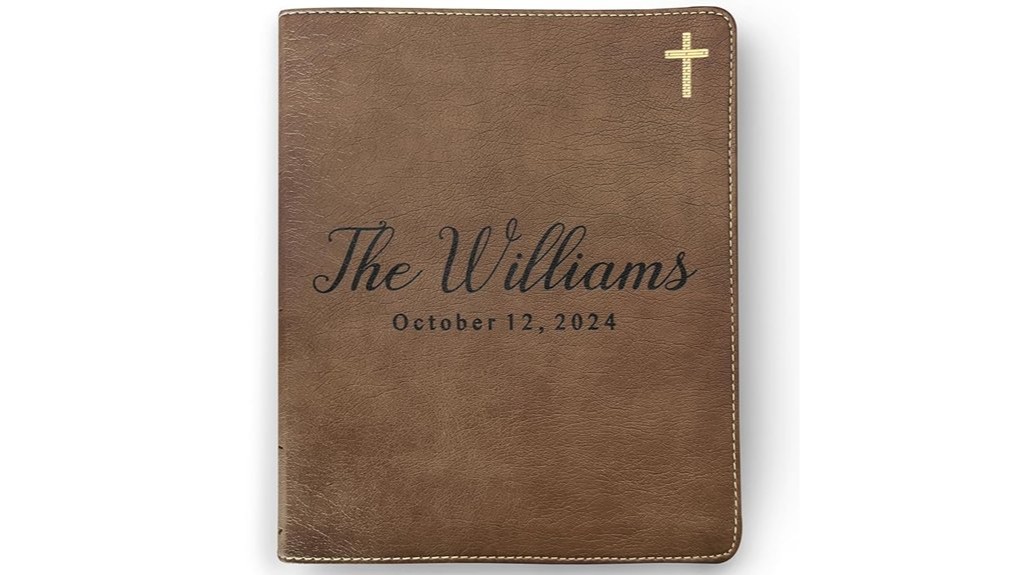 custom niv journaling bible