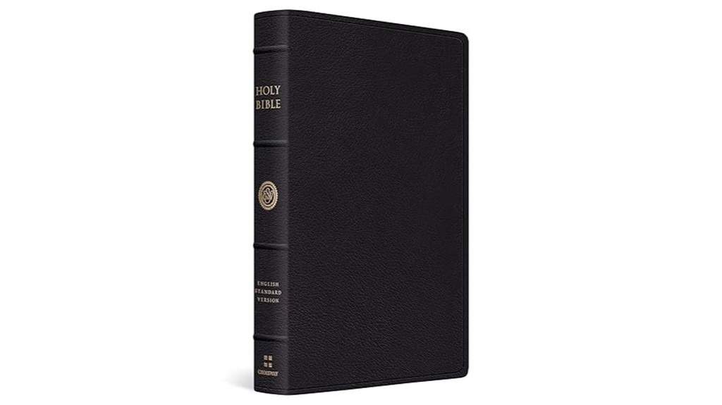 esv reference bible black