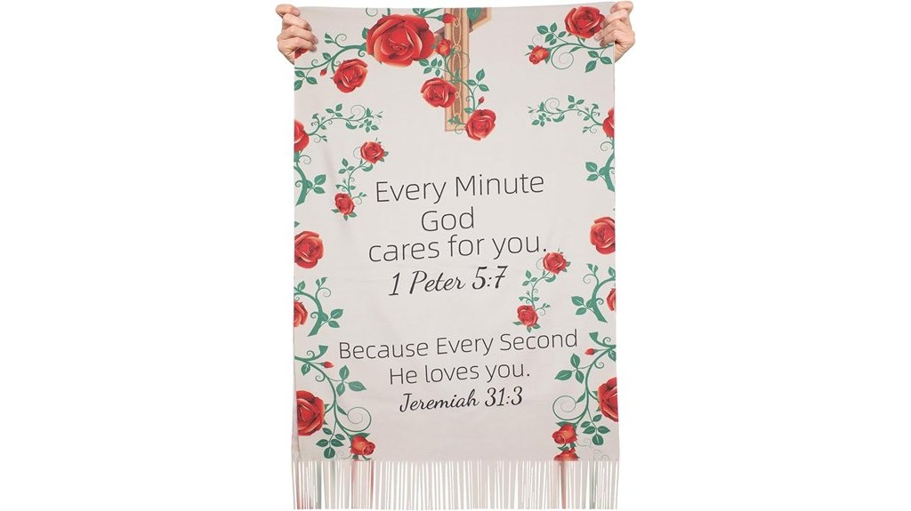 guadalupe prayer shawl scarf