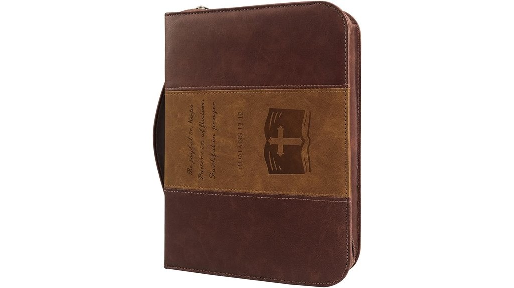 large vintage brown cover
