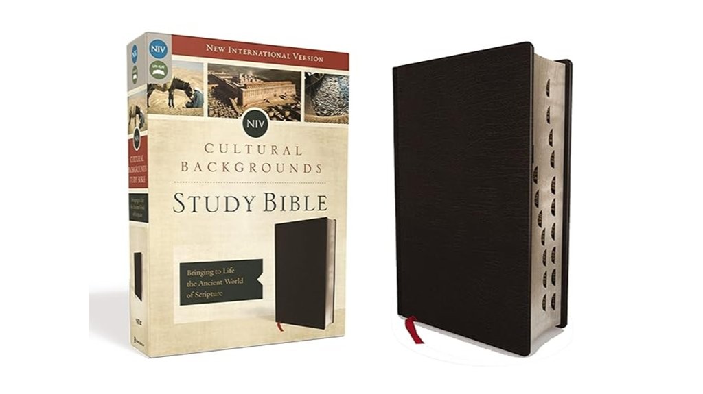 niv study bible black